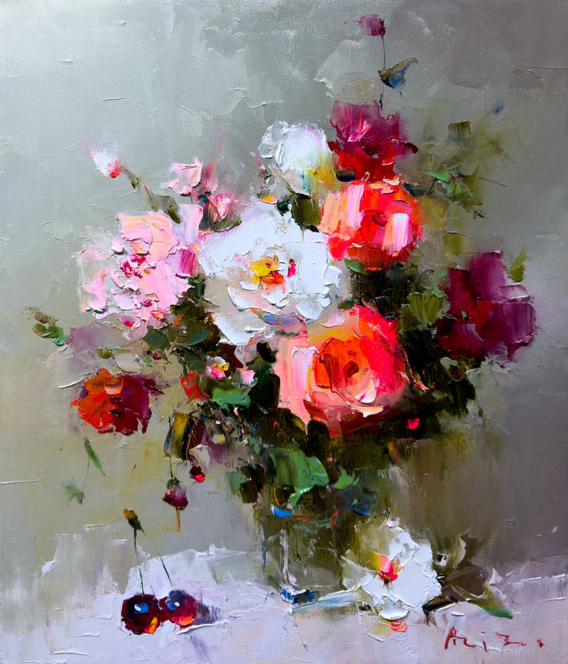 A beautiful bouquet of flowers