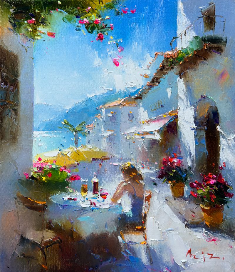In summer