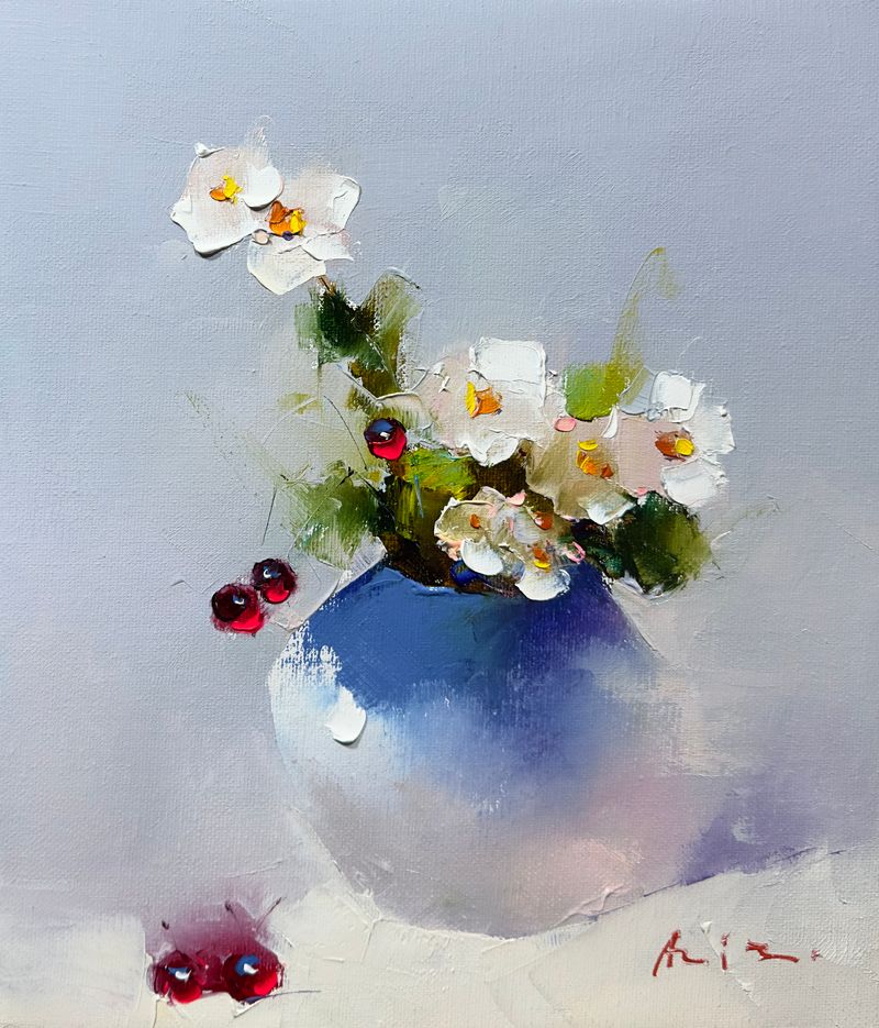 Berries and flowers