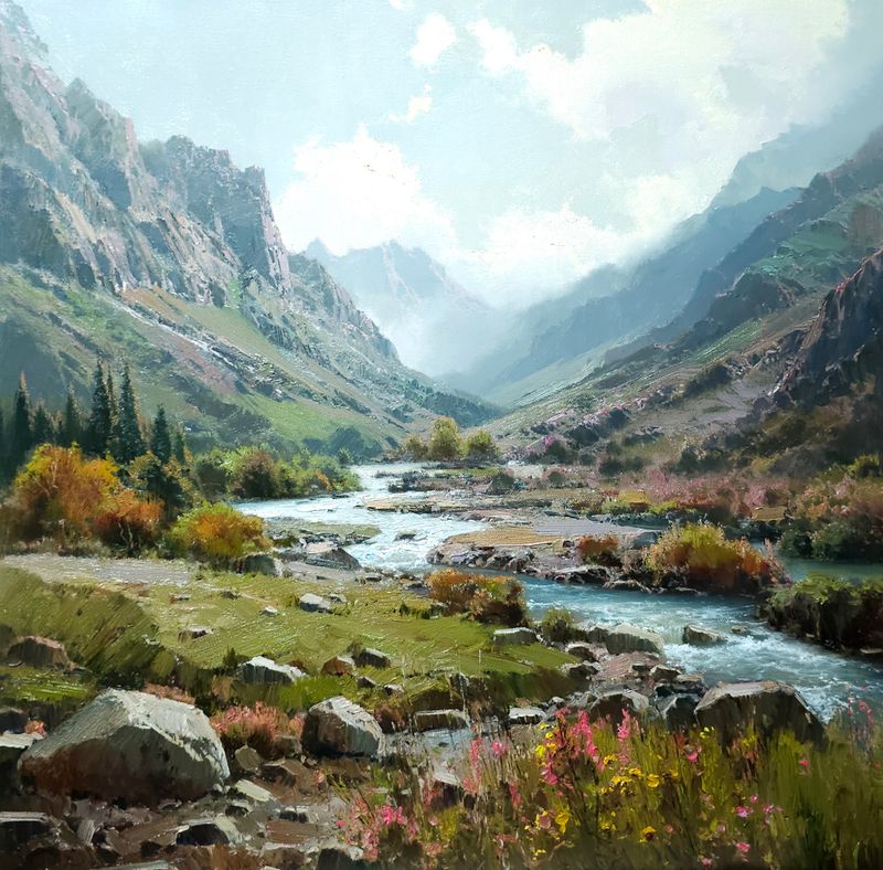 mountain gorge