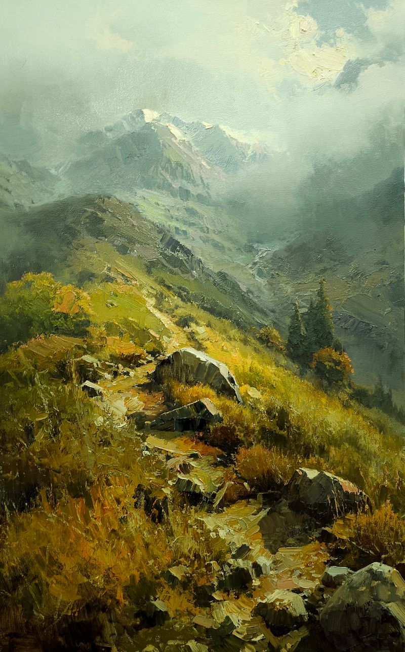 The path to the summit