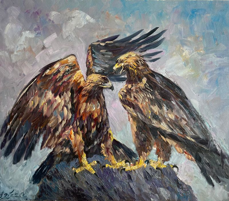 Twin Spirits in Flight