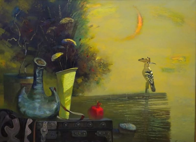 Still Life with a Hoopoe