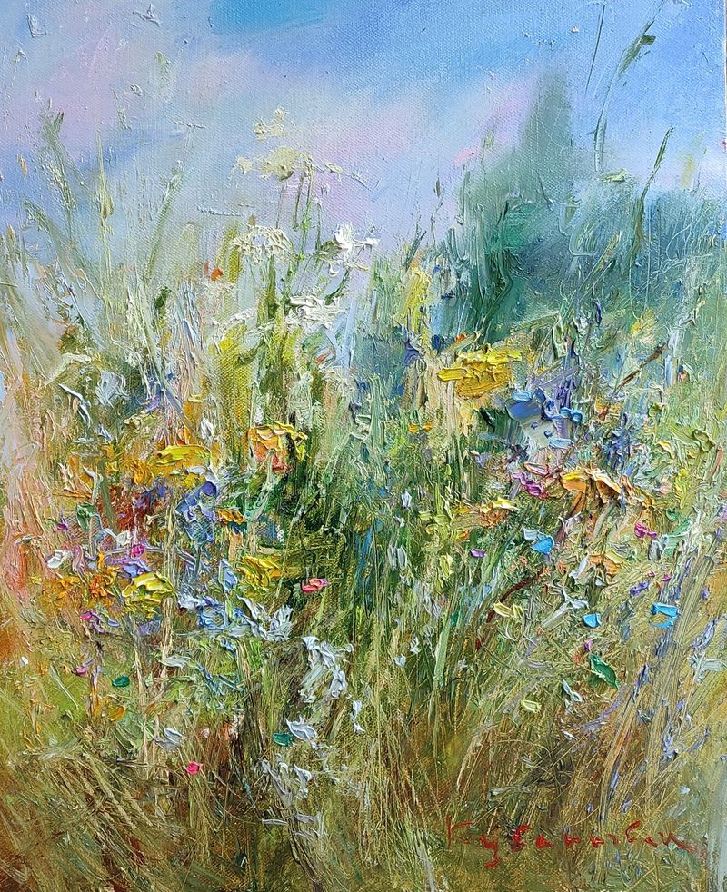 Filed flowers.