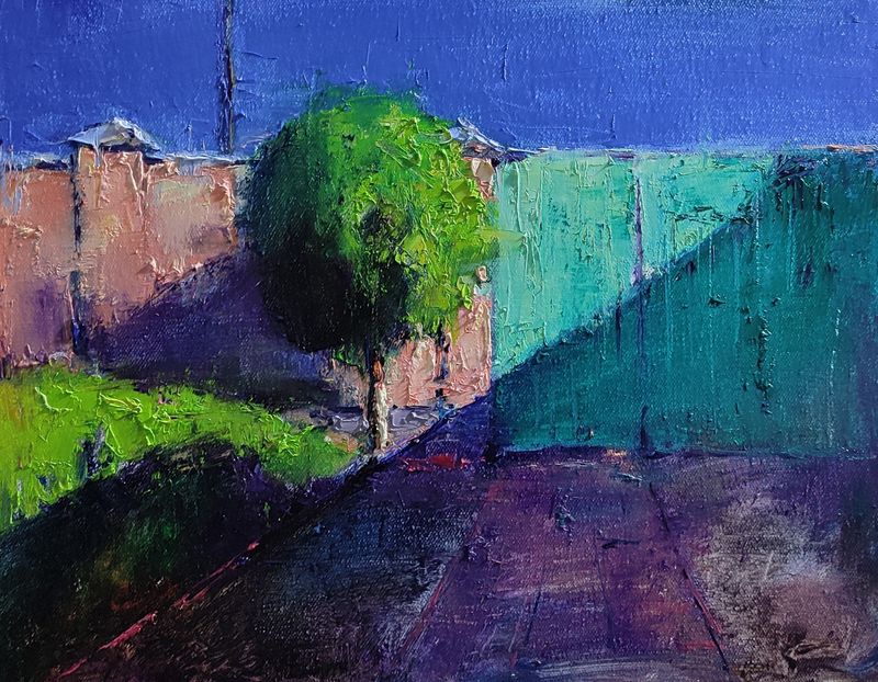 Quiet yard