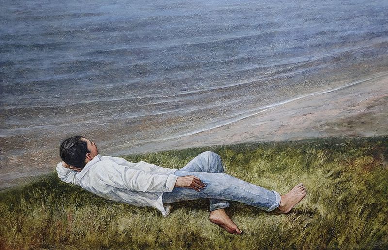On the shore