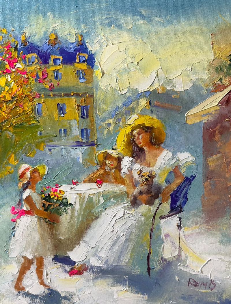 Parisian cafe