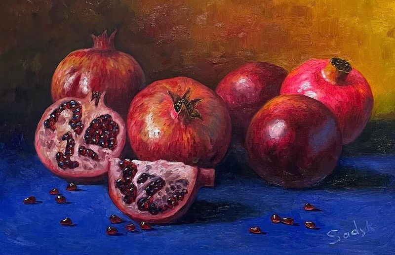 sweet pomegranates