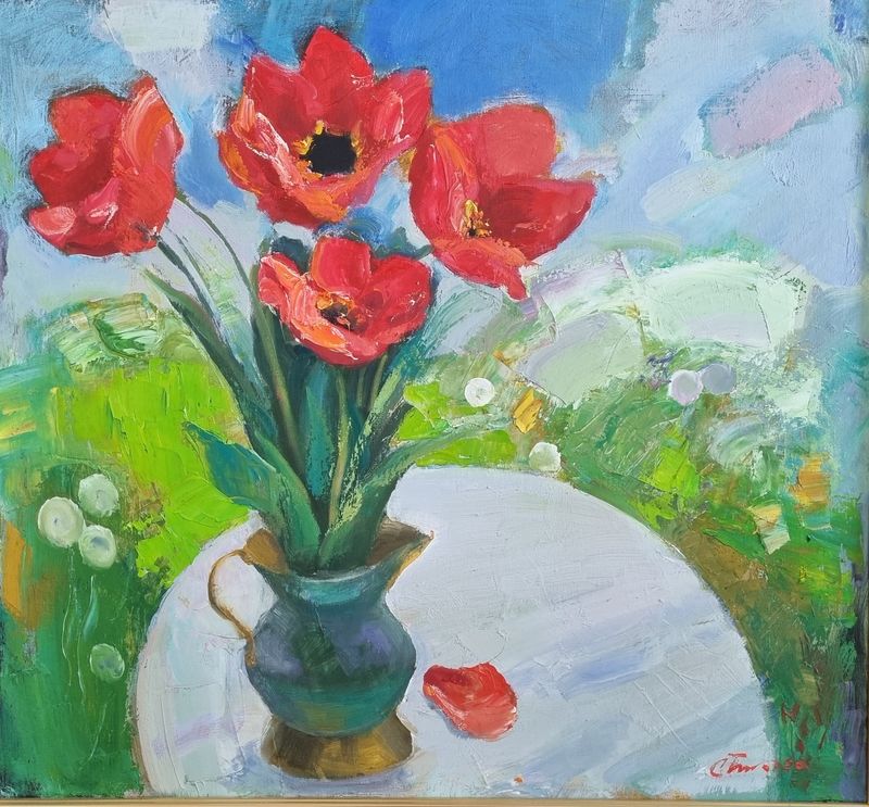 The tulips