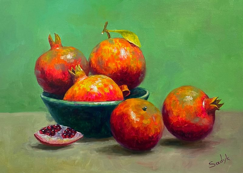 pomegranates