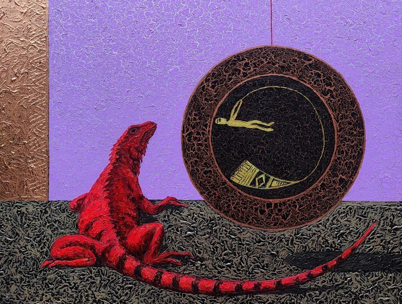 Iguana red