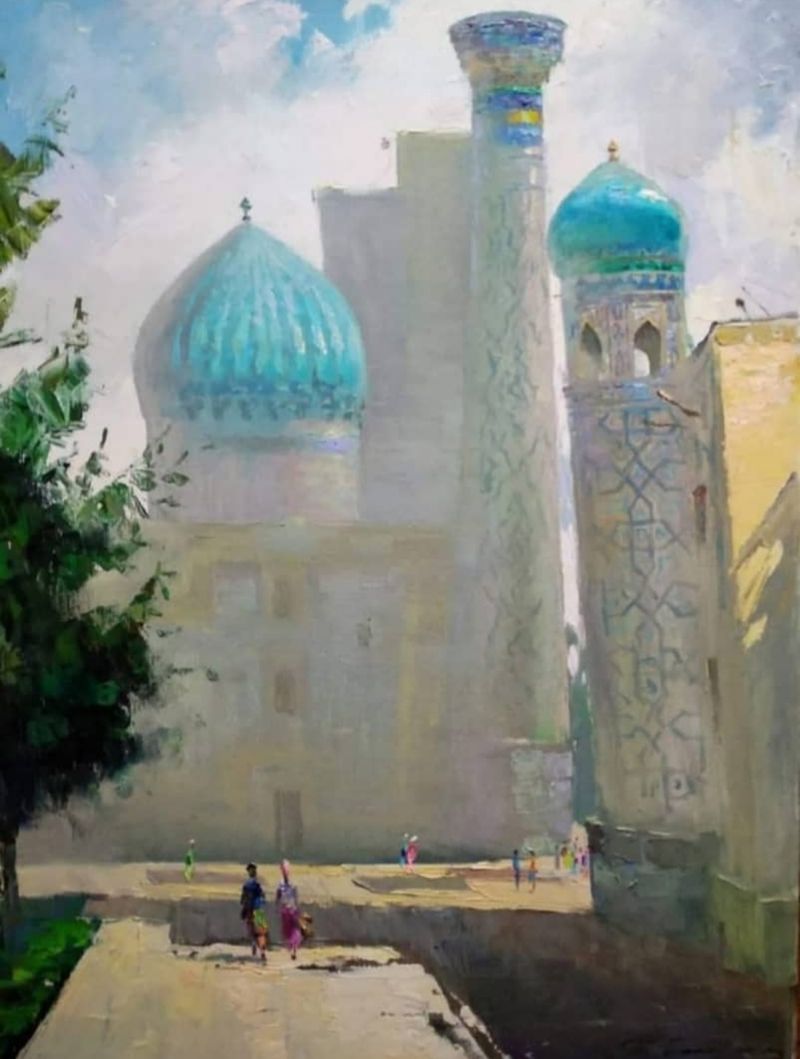 "A sunlit day"