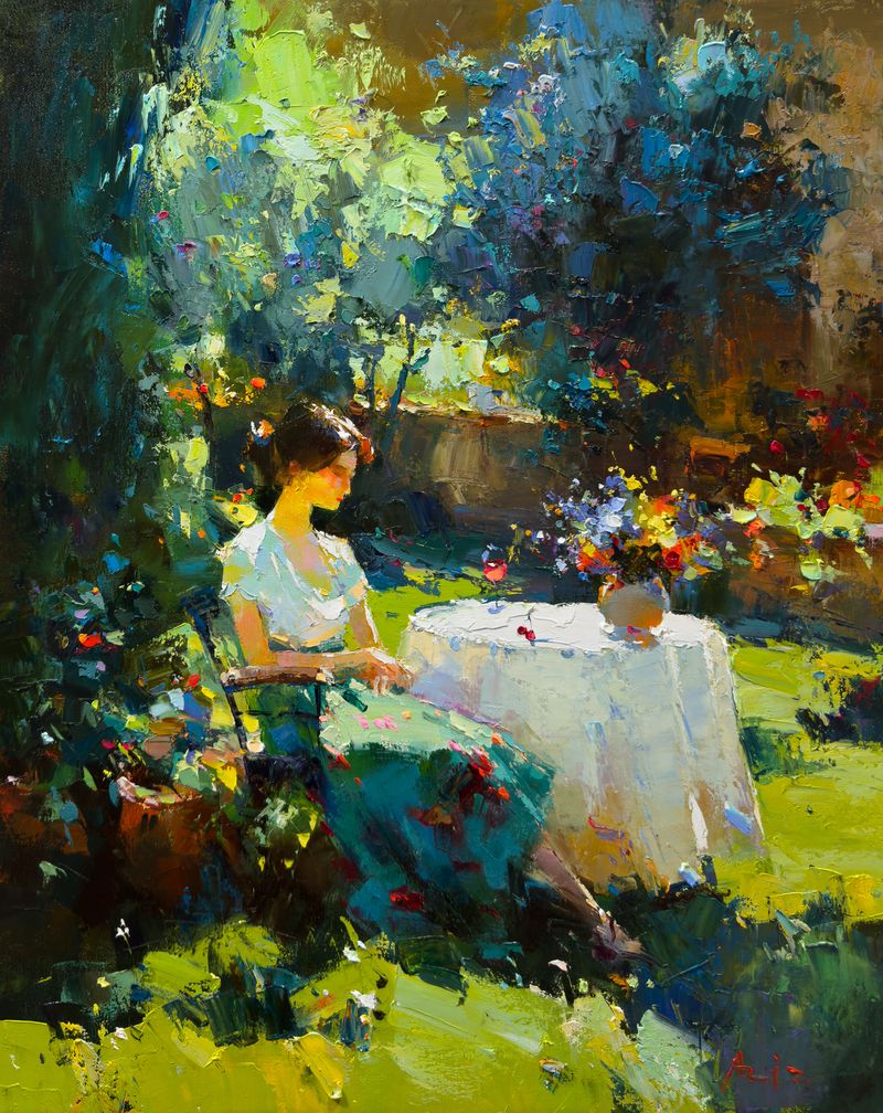 In the garden 