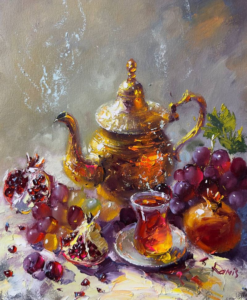 Still life with grapes