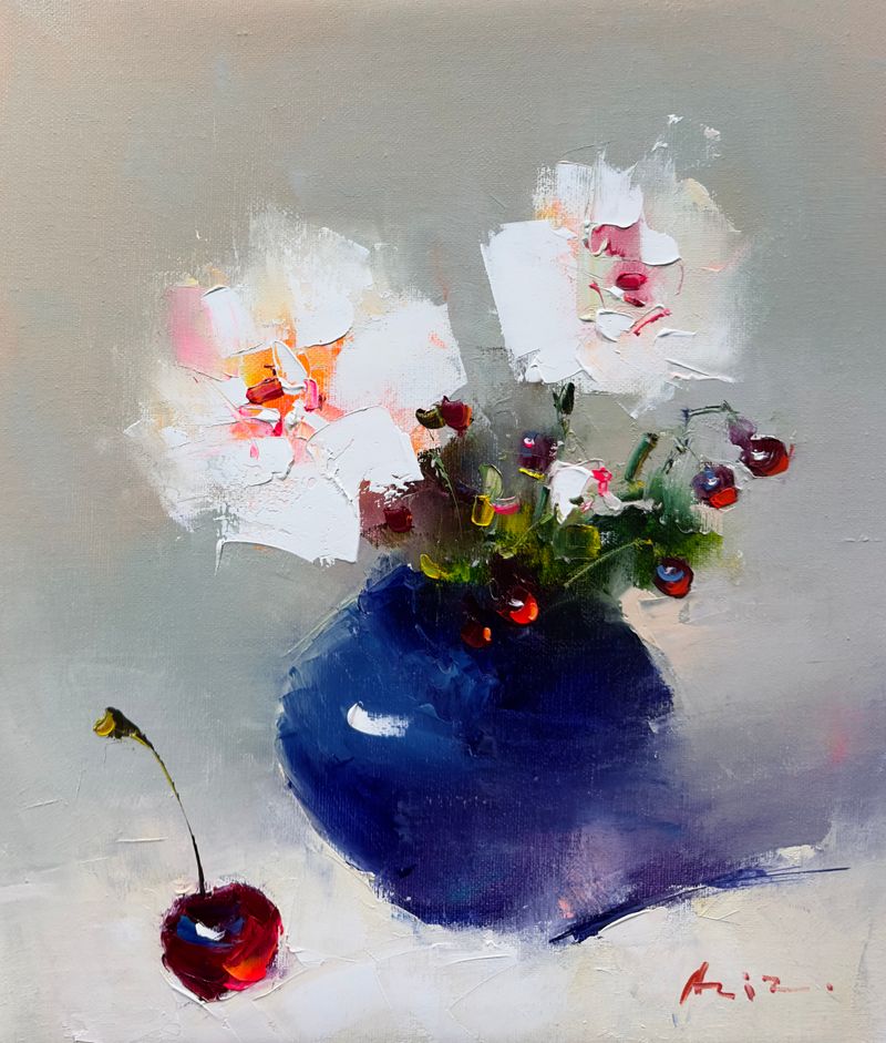 White roses 