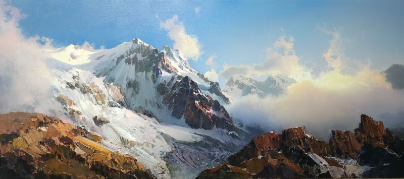Morning in the mountains
