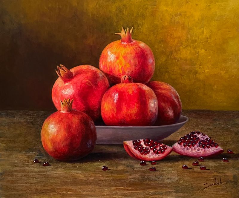 pomegranates