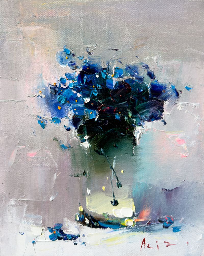 Blue bouquet 