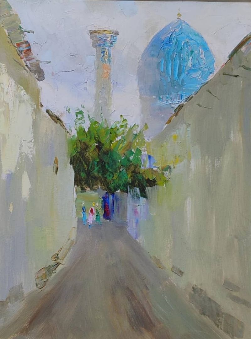 "A quiet alley"